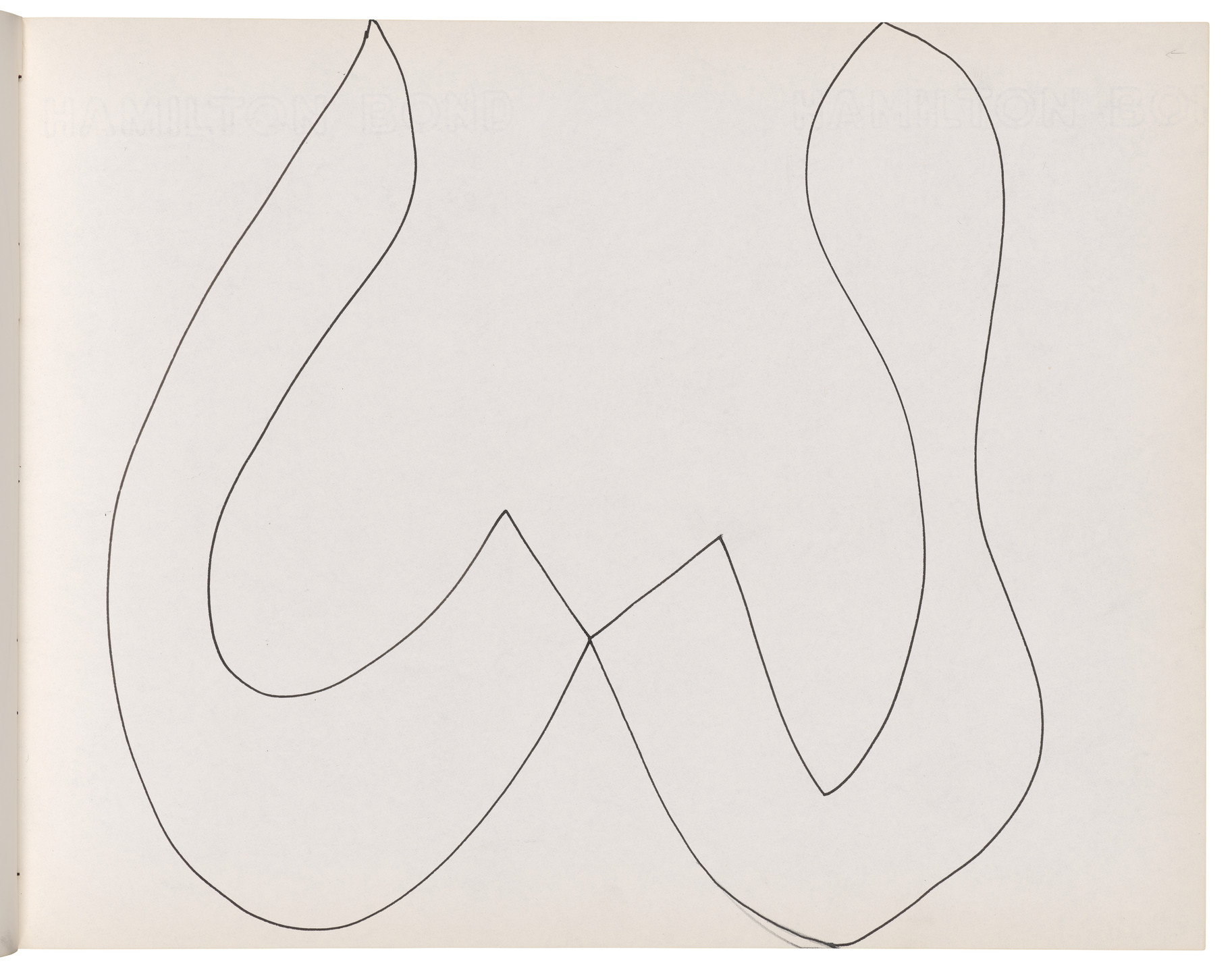 Ellsworth Kelly. Sketchbook #40, New York City. 1959-60