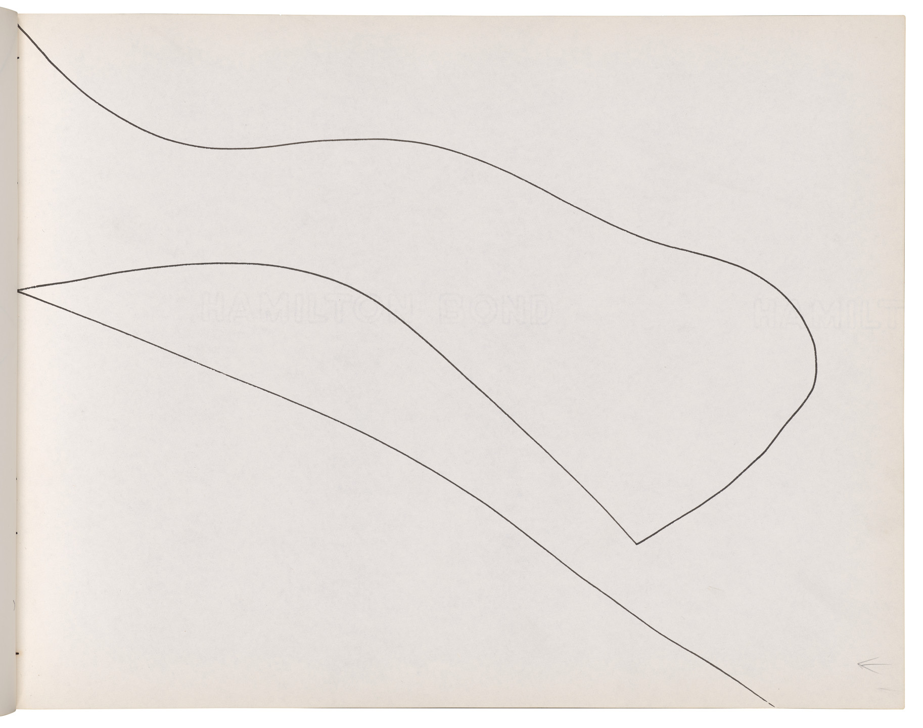 Ellsworth Kelly. Sketchbook #40, New York City. 1959-60