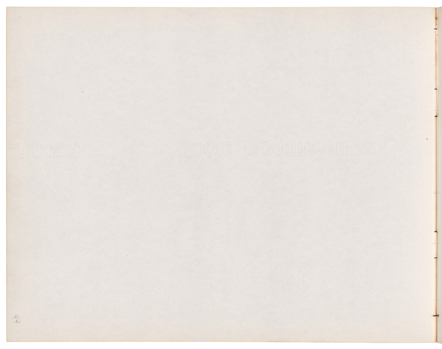 Ellsworth Kelly. Sketchbook #40, New York City. 1959-60