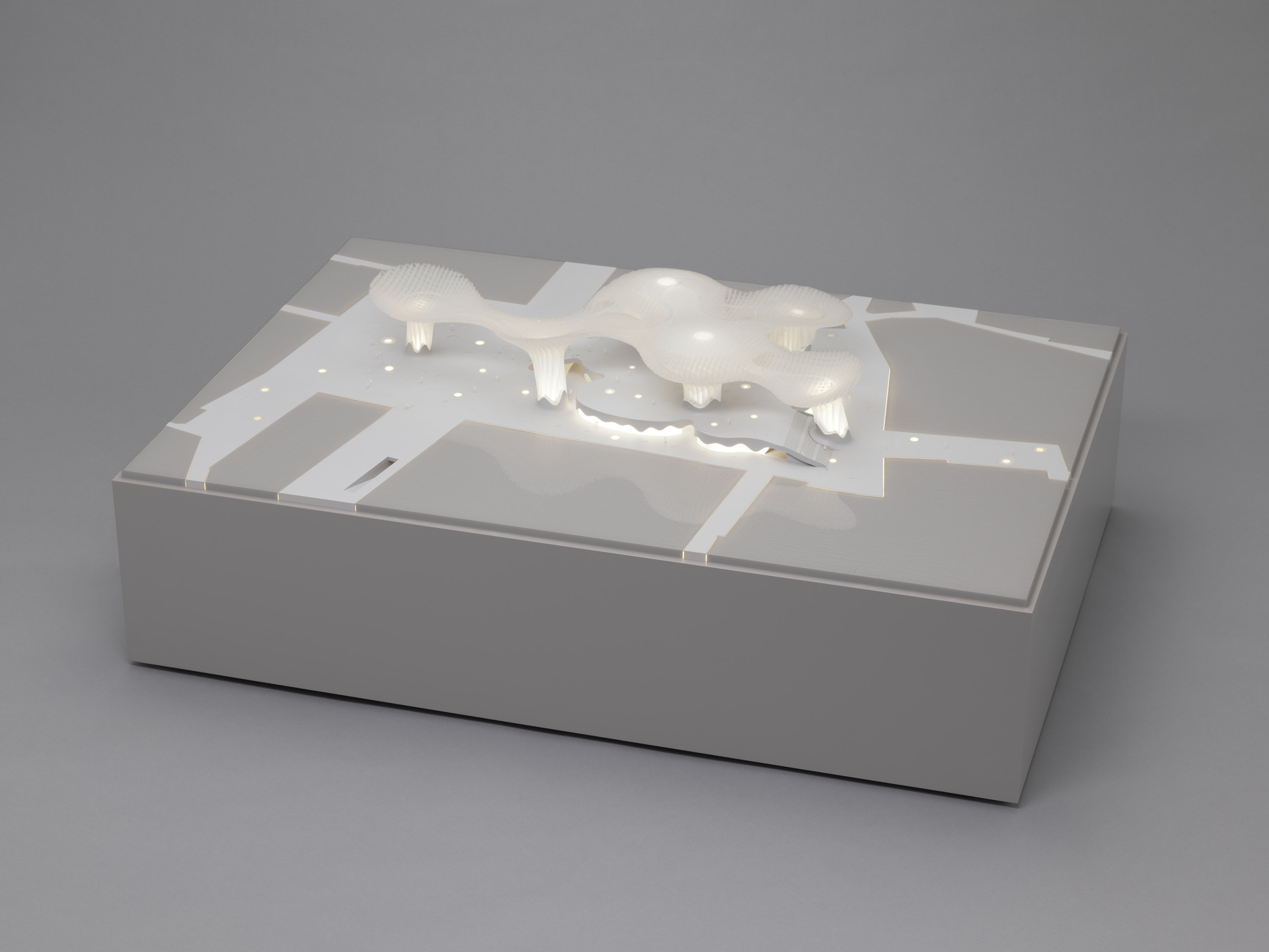 Jürgen Mayer H.. Metropol Parasol, Seville, Spain (Scale model 1:200). 2004-2007