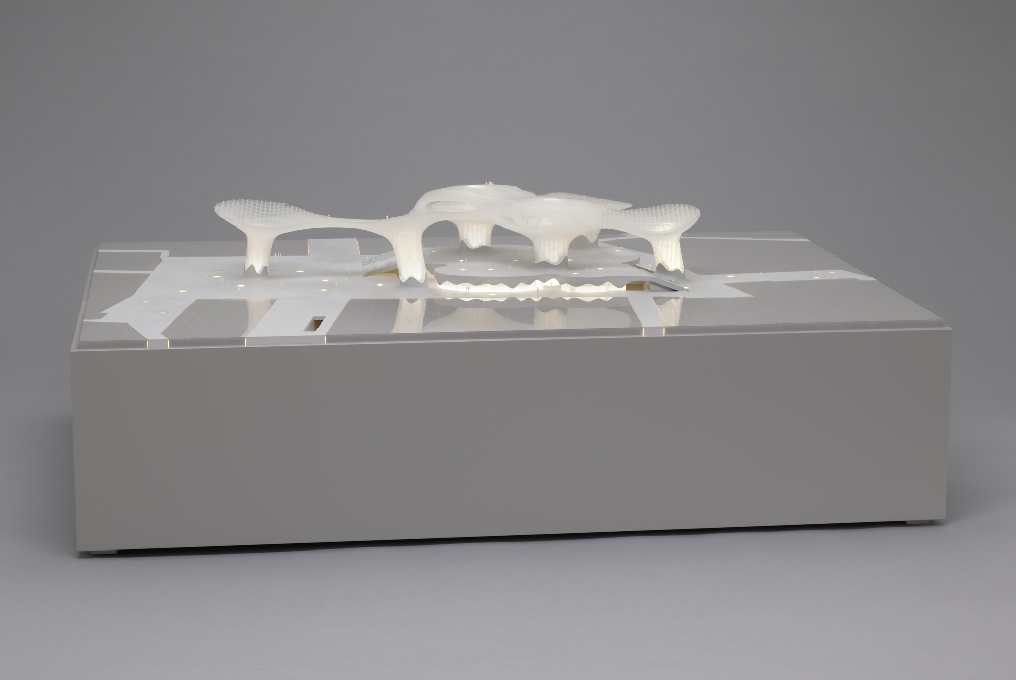 Jürgen Mayer H.. Metropol Parasol, Seville, Spain (Scale model 1:200). 2004-2007