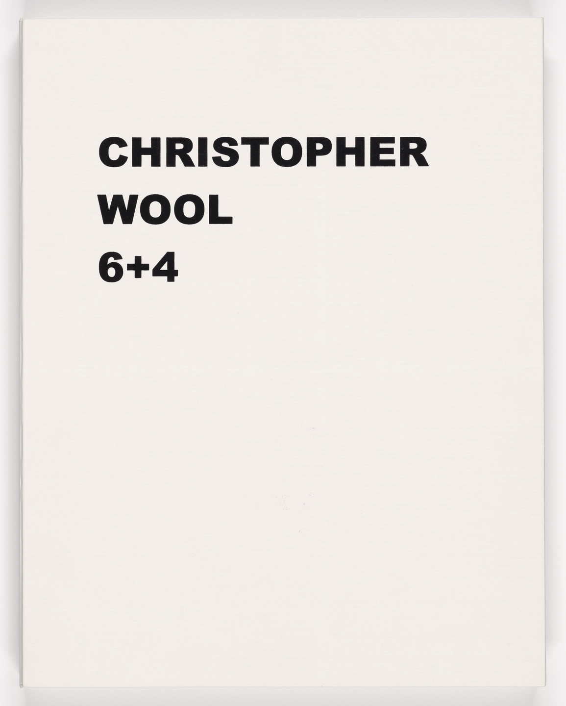 Christopher Wool. 6+4. 2005