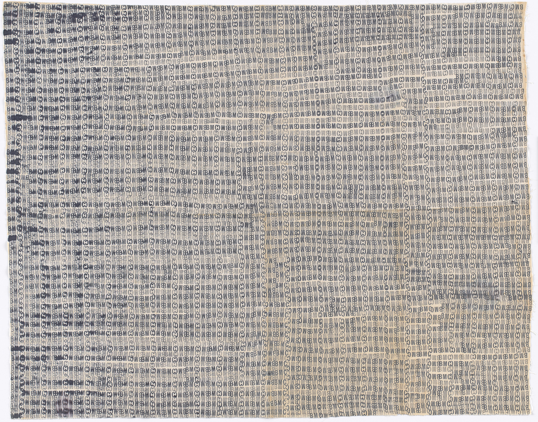 Ruth Asawa. Untitled (BMC.145, BMC Laundry Stamp). c. 1948–49