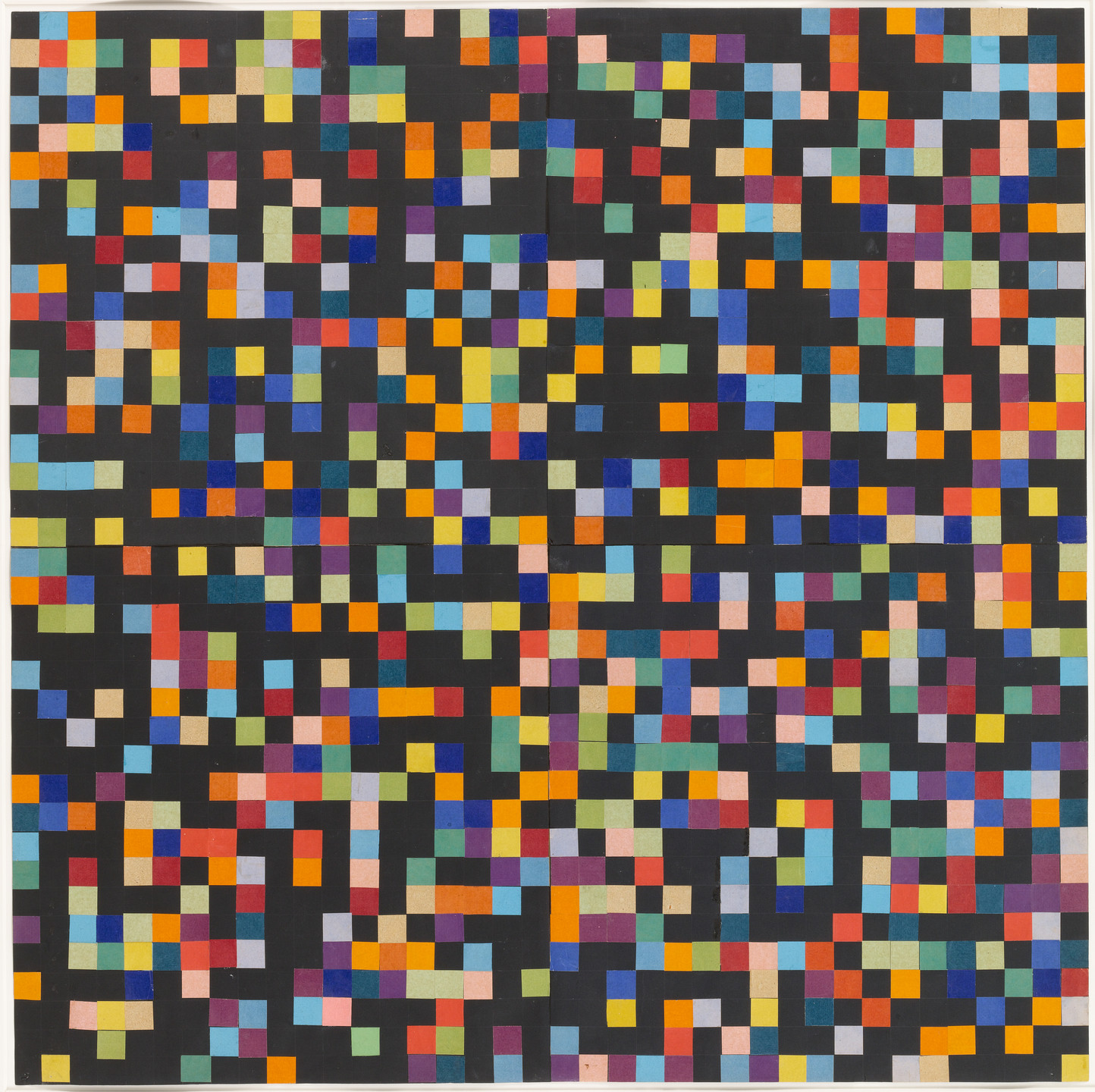Ellsworth Kelly. Spectrum Colors Arranged by Chance VI. 1951