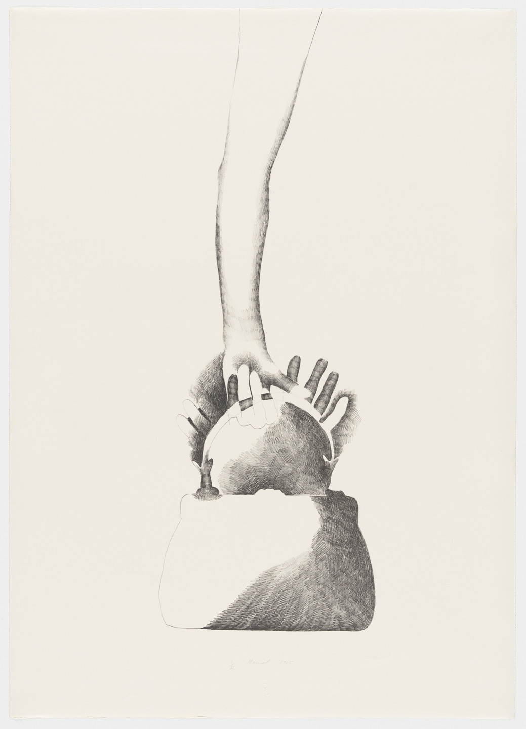 Marisol (Marisol Escobar). Hand and Purse. 1965