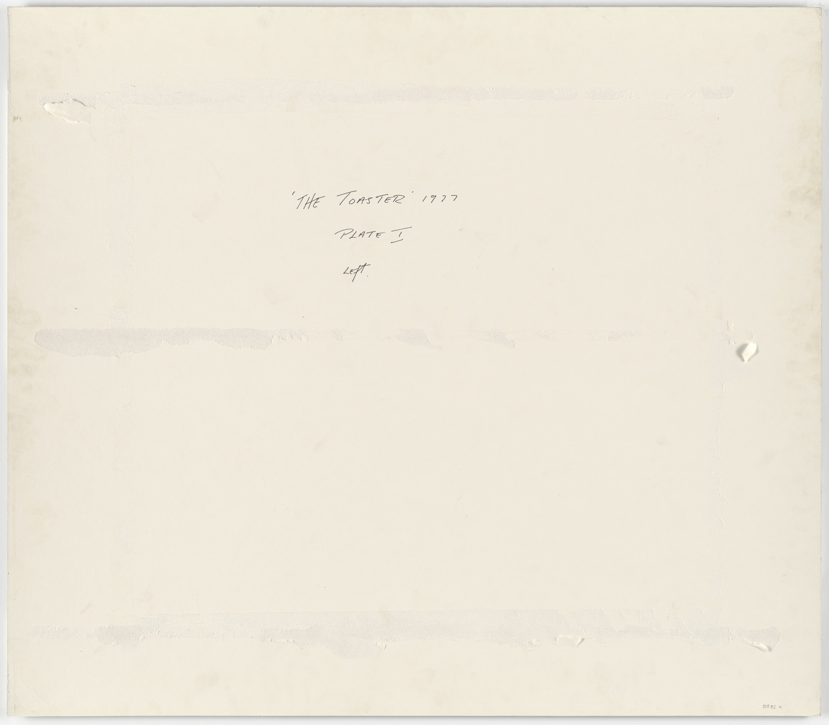 Mac Adams. The Toaster. 1976