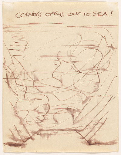 Fred Mitchell. Coenties Opens Out to Sea!. c. 1956-59