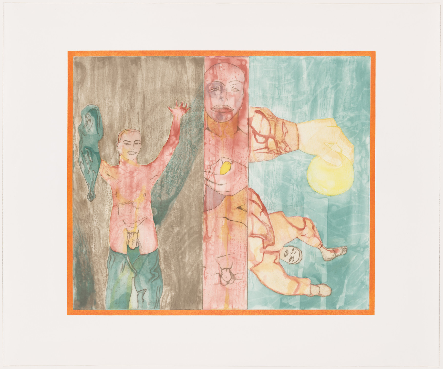 Francesco Clemente. Conversion to Her. 1986