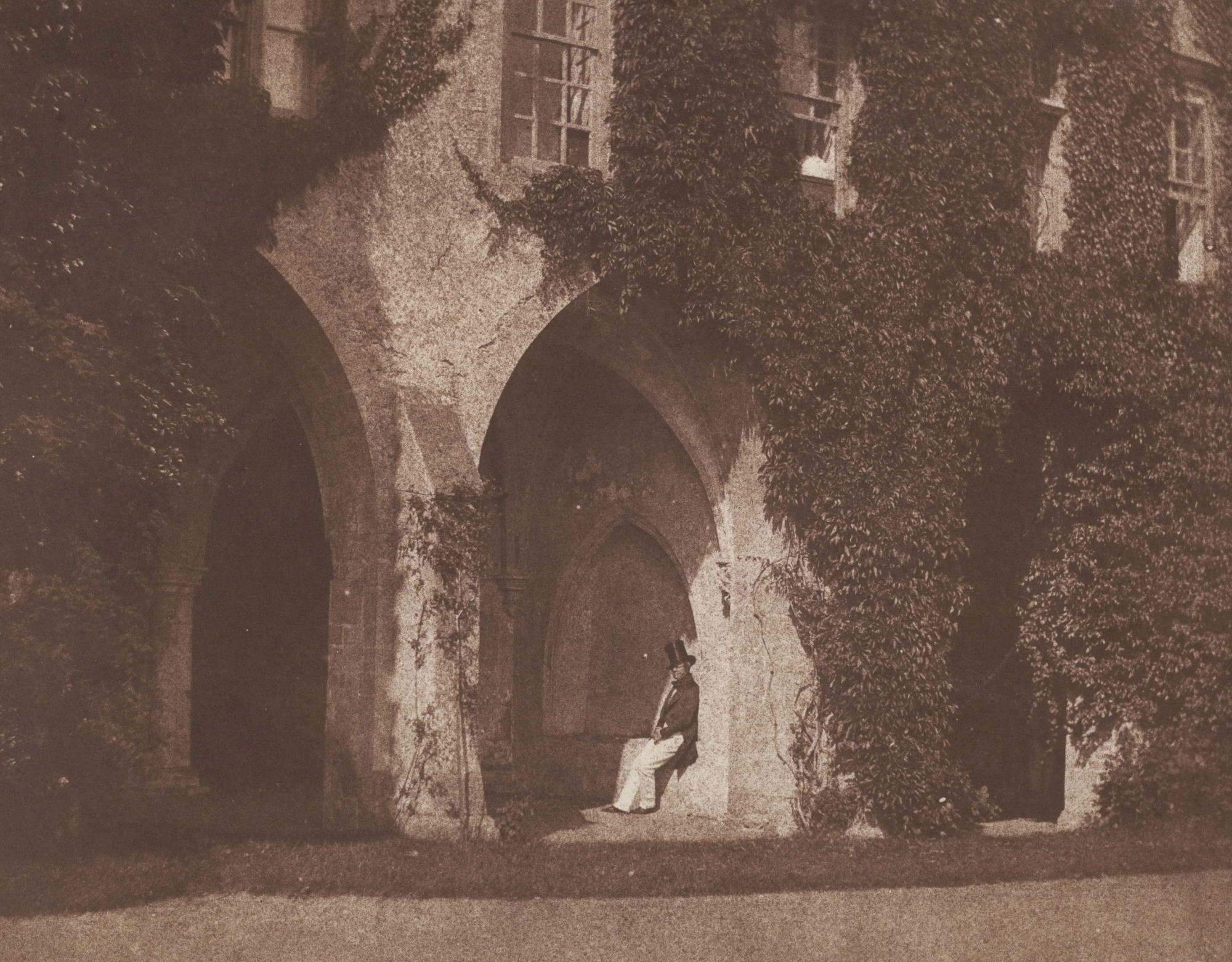 What Fox Talbot Could Have Done With >> William Henry Fox Talbot Seated Figure In The Cloisters Lacock What Fox Talbot Could Have Done With >> William Henry Fox Talbot Seated Figure In The Cloisters Lacock