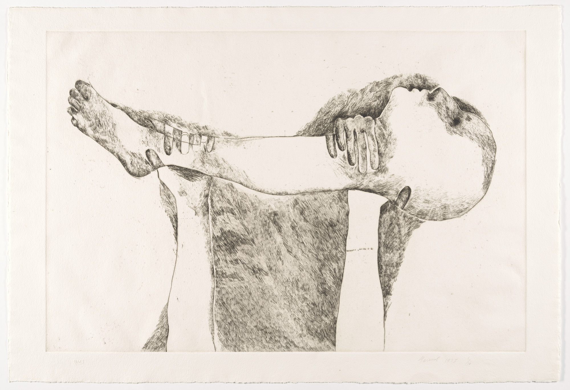 Marisol (Marisol Escobar). The Death of Head and Leg. 1969, printed 1973