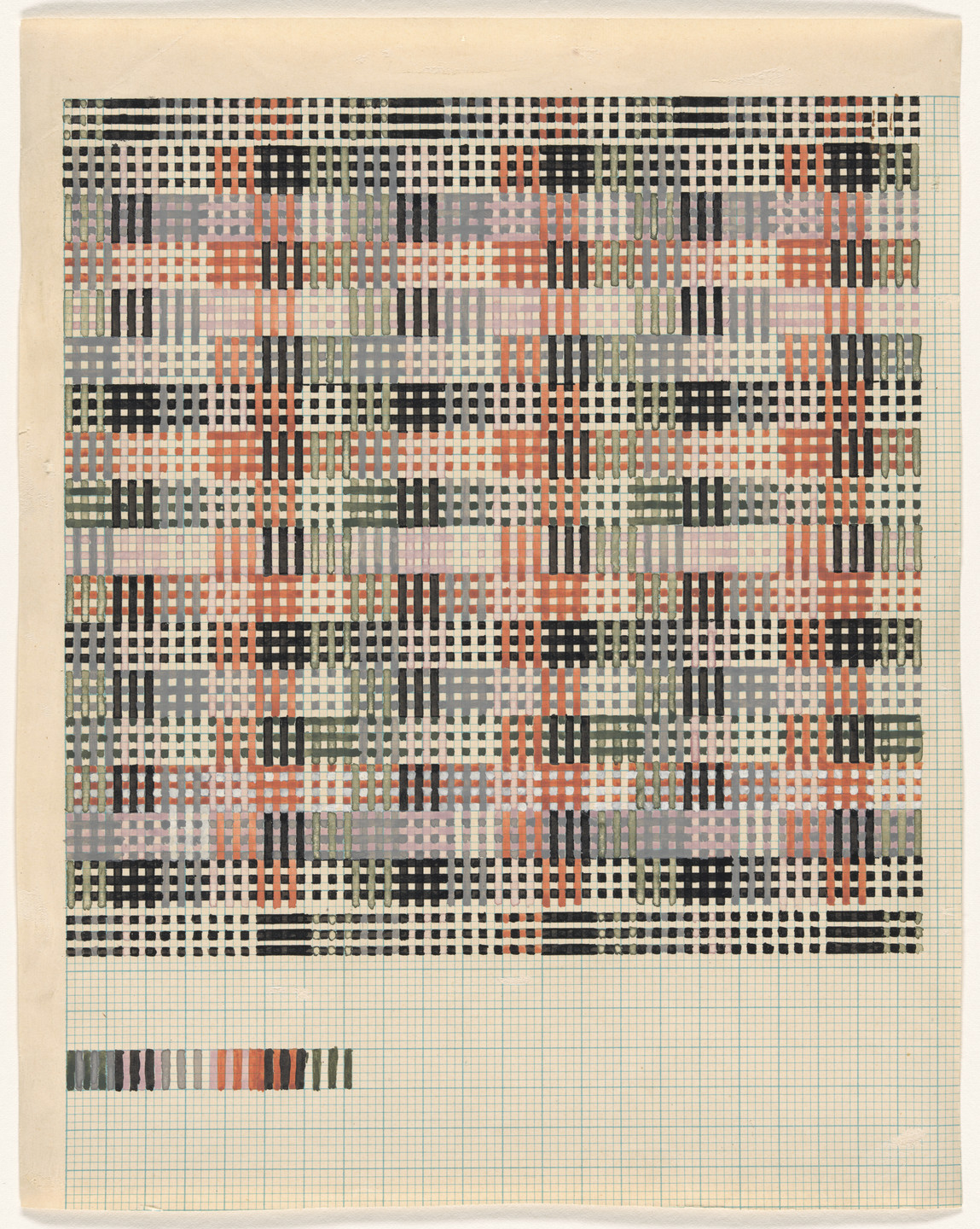 Anni Albers. Design for Tablecloth. 1930
