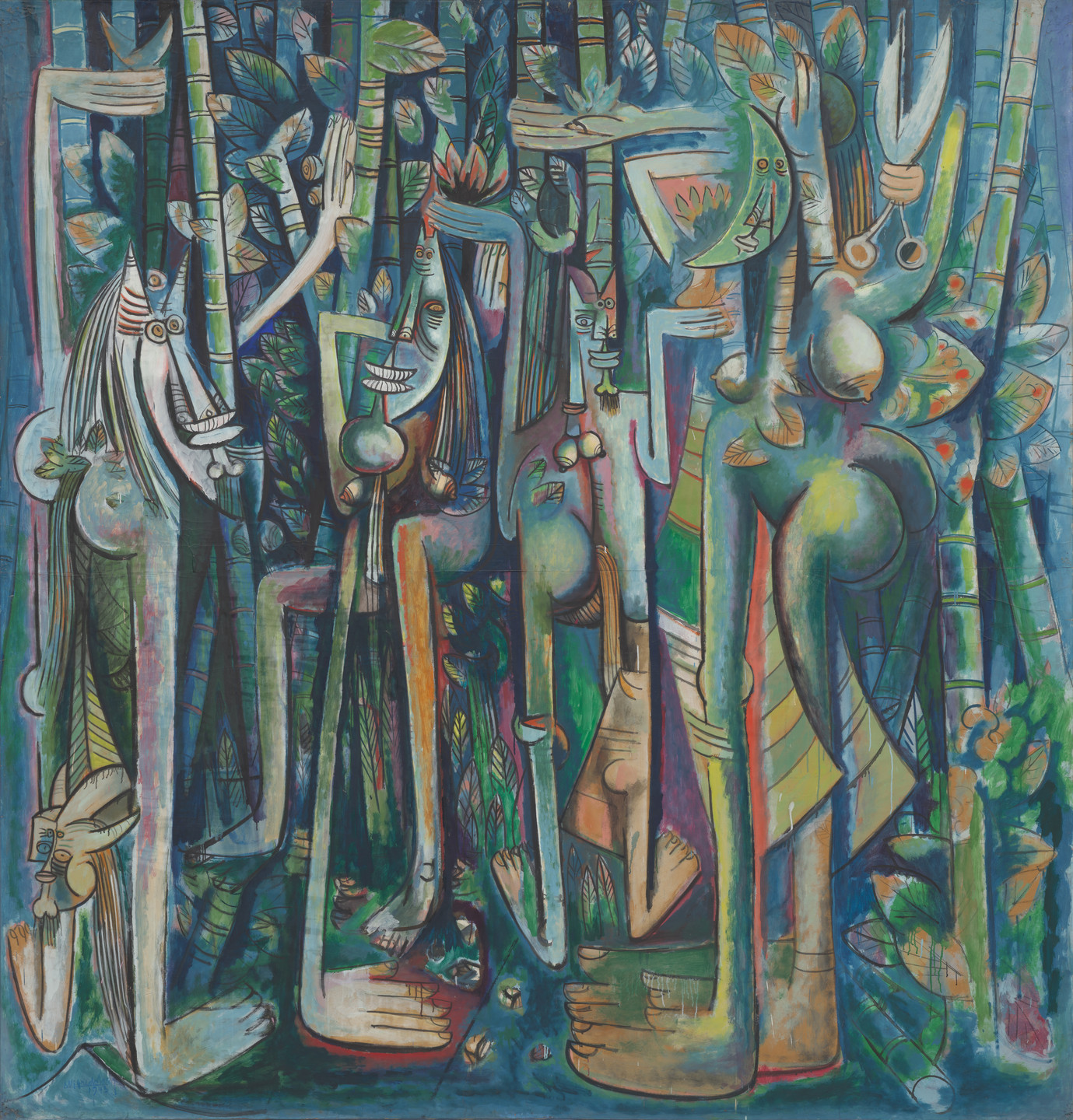 Wifredo Lam. The Jungle (La Jungla). 1942–43