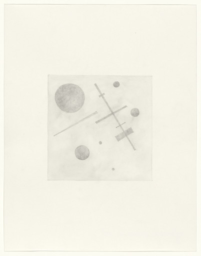 Sherrie Levine. Untitled (After Malevich and Schiele), from the 1917 exhibition, Nature Morte Gallery, New York. 1984