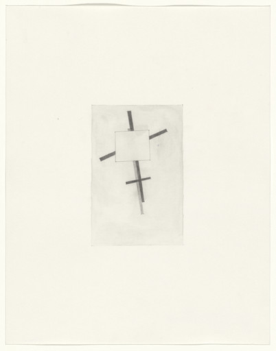 Sherrie Levine. Untitled (After Malevich and Schiele), from the 1917 exhibition, Nature Morte Gallery, New York. 1984