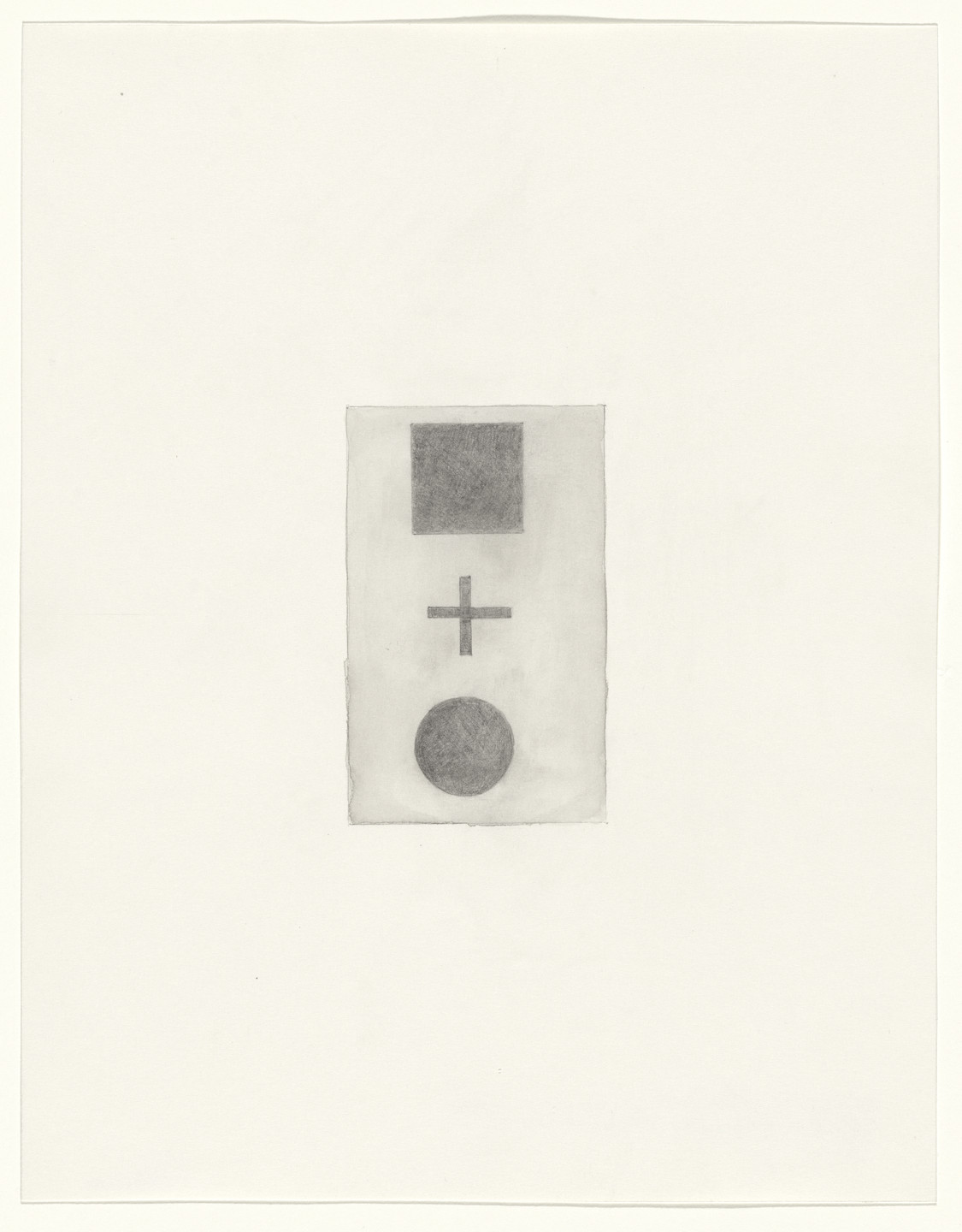 Sherrie Levine. Untitled (After Malevich and Schiele), from the 1917 exhibition, Nature Morte Gallery, New York. 1984