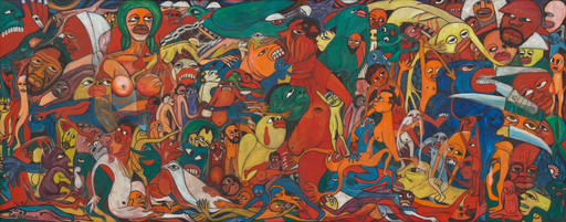 Malangatana Valente Ngwenya. Cry for Freedom. 1973
