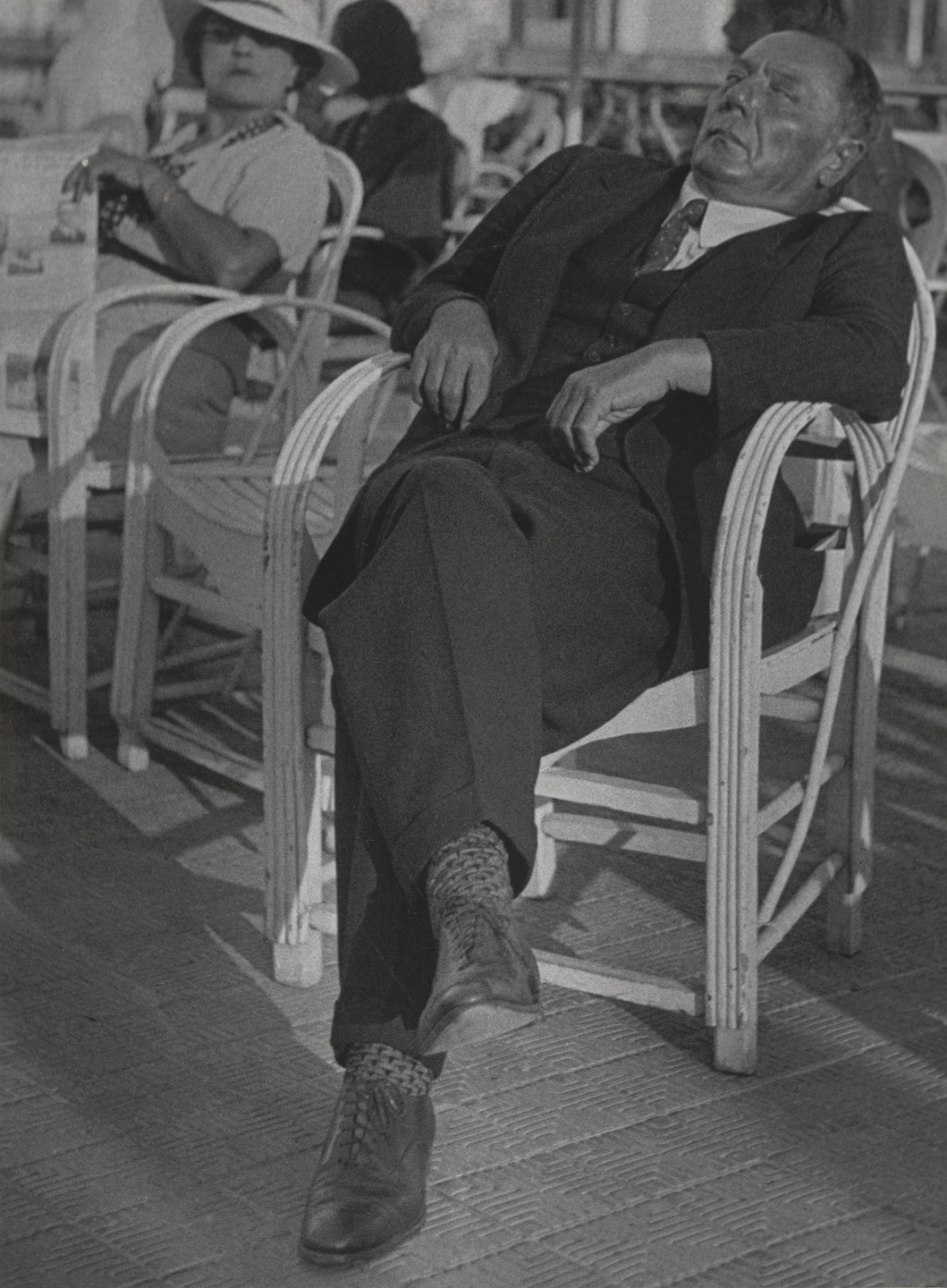 Lisette Model. Gambler Type, French Riviera. 1938