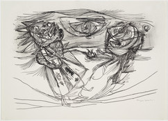 Asger Jorn. Untitled from 8 Lithographs (8 Litografier). 1945, published 1949