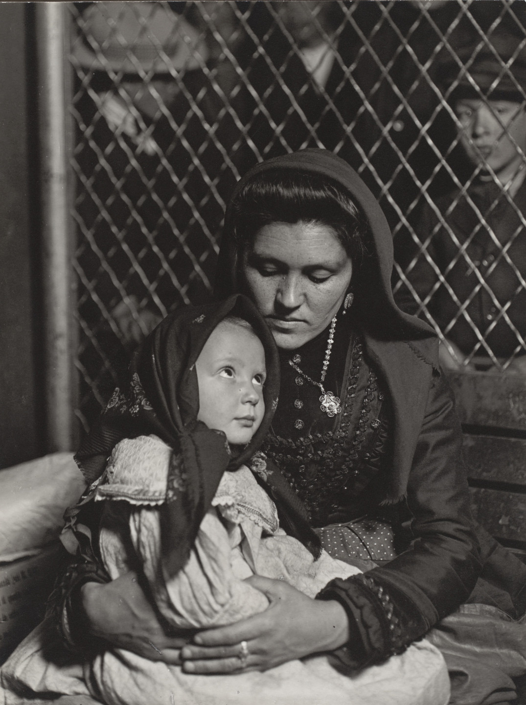 Lewis Wickes Hine. Peace, Ellis Island, New York. 1905