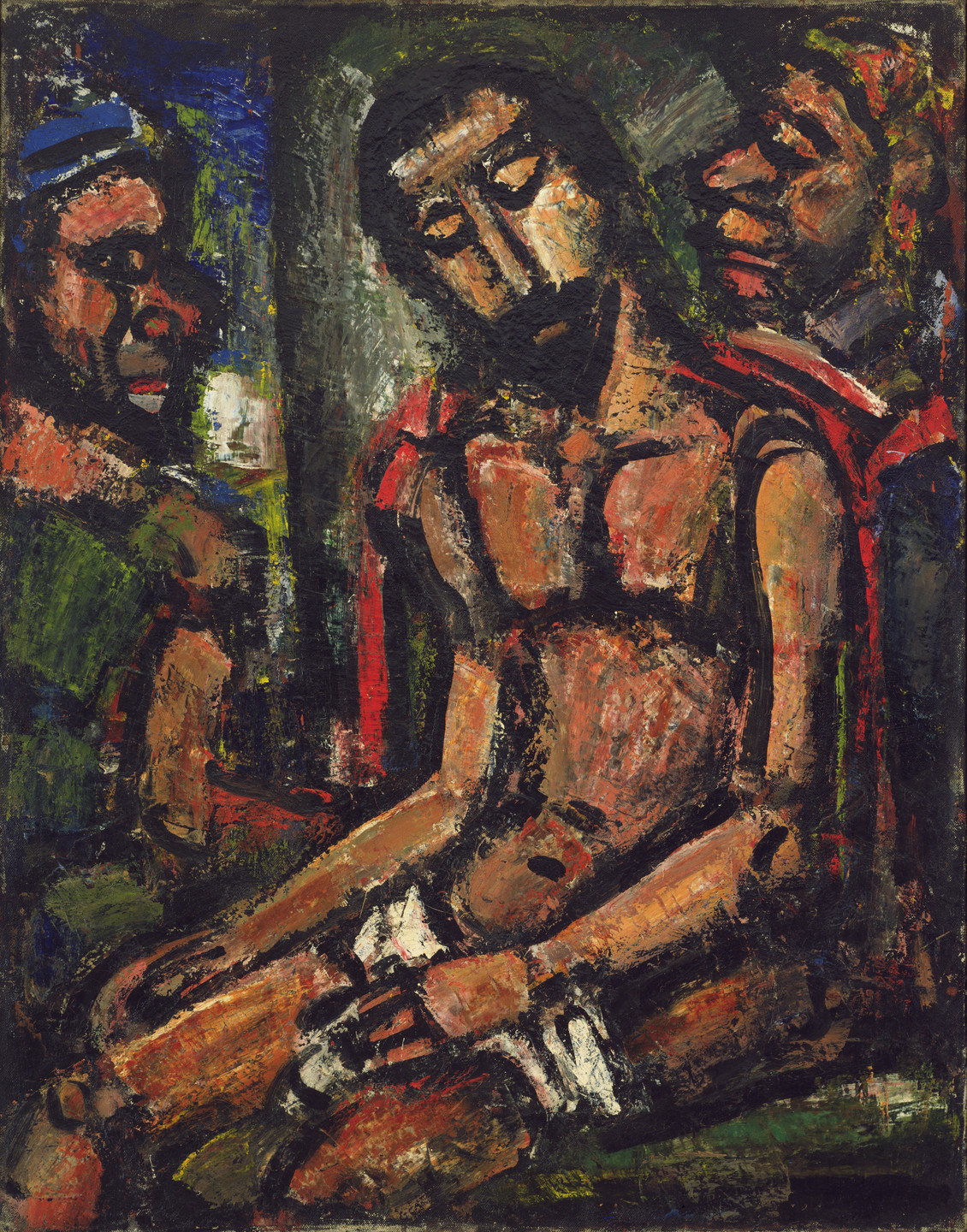 Georges Rouault. Christ Mocked by Soldiers. 1932