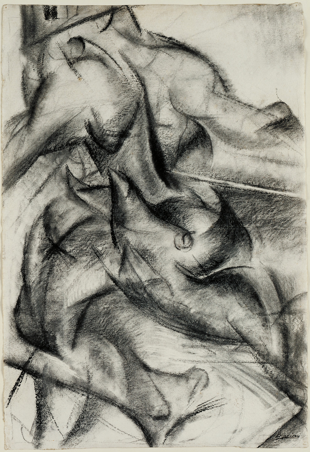 Umberto Boccioni. Muscular Dynamism. 1913