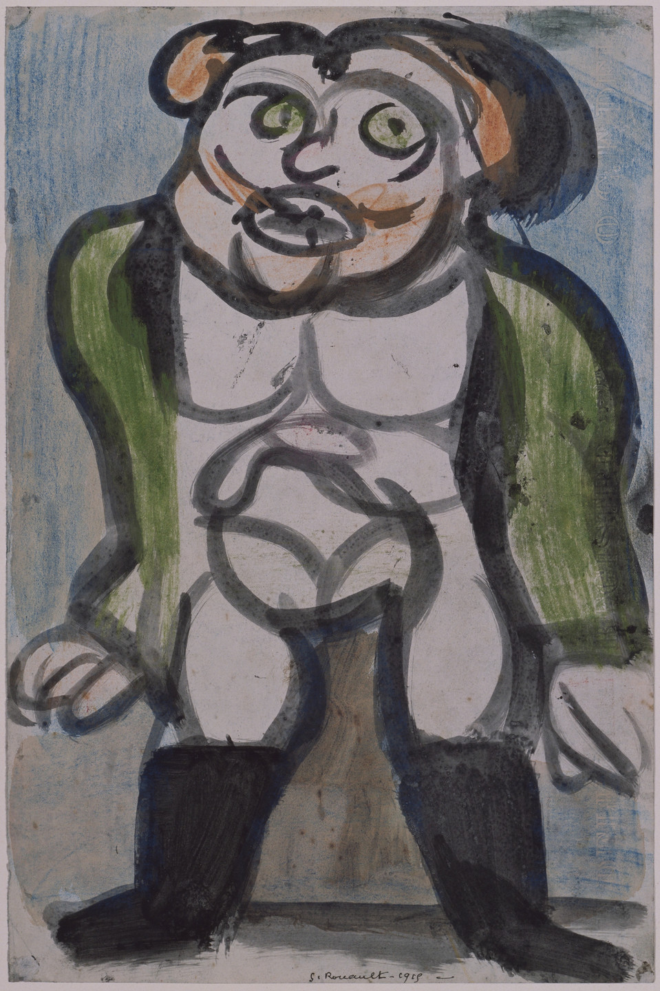 Georges Rouault. Circus Trainer. 1915