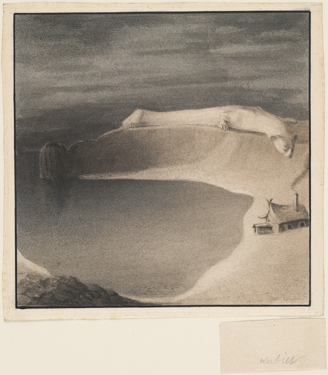 Alfred Kubin. Polar Bear (Eisbär). 1901–02