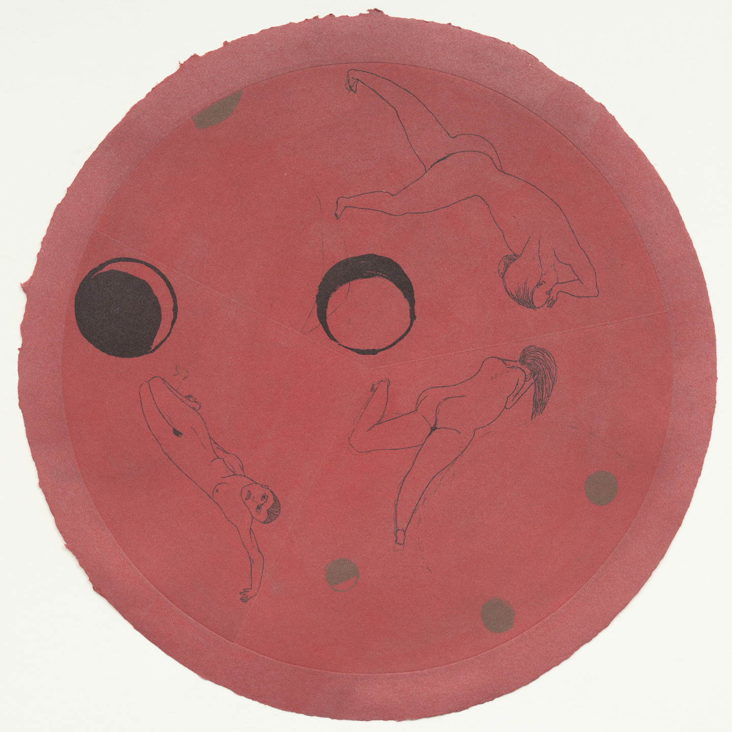 Francesco Clemente. Tondo. (1981)