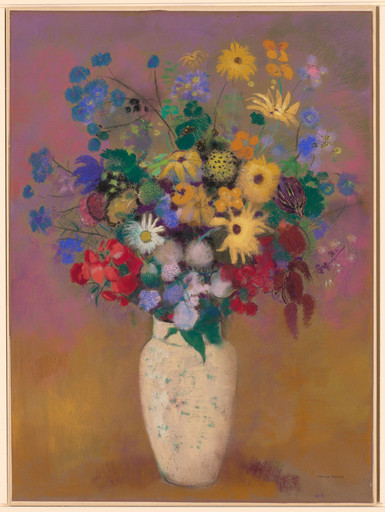 Odilon Redon. Vase of Flowers. c. 1912-14