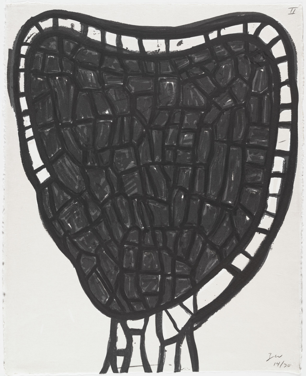 Terry Winters. II from Primitive Segments. 1991