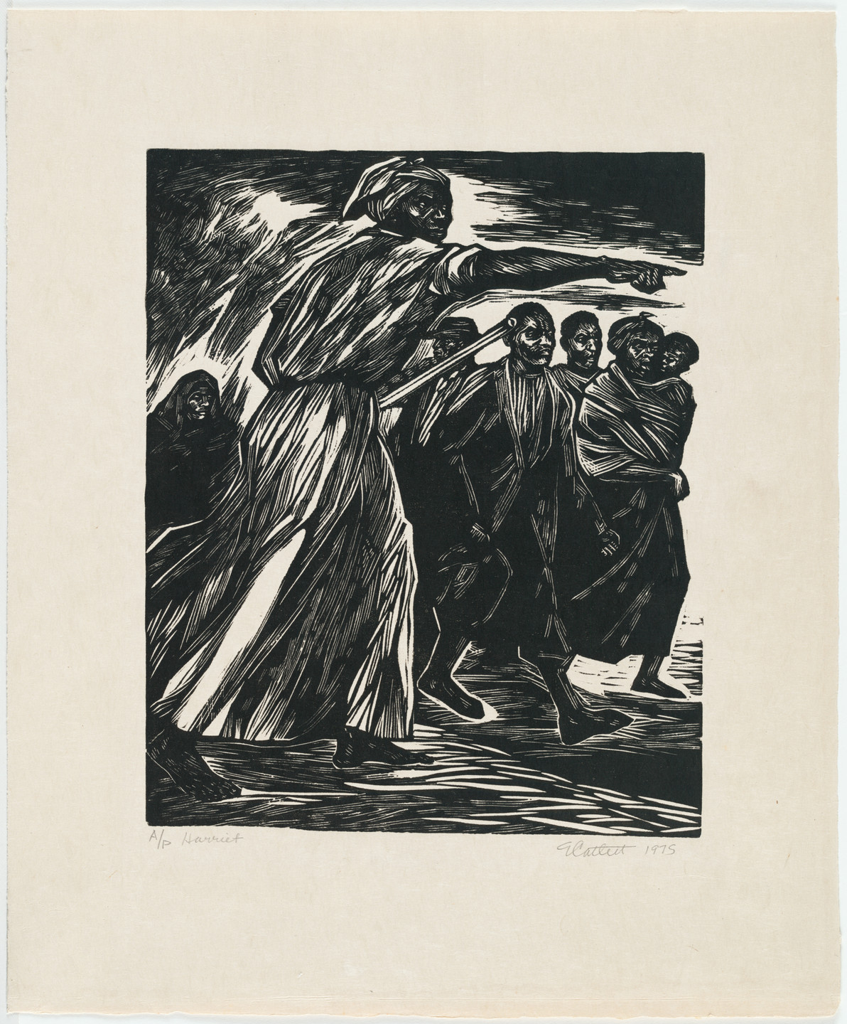 Elizabeth Catlett. Harriet. 1975