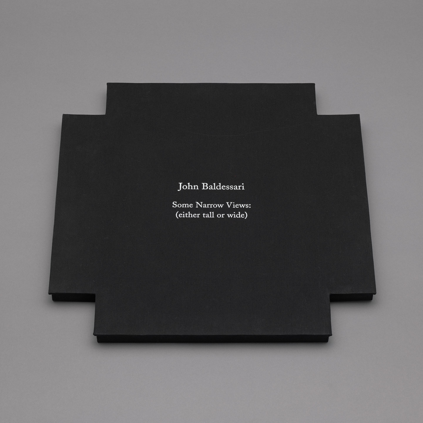 John Baldessari. Some Narrow Views: (Either Tall or Wide). 2004