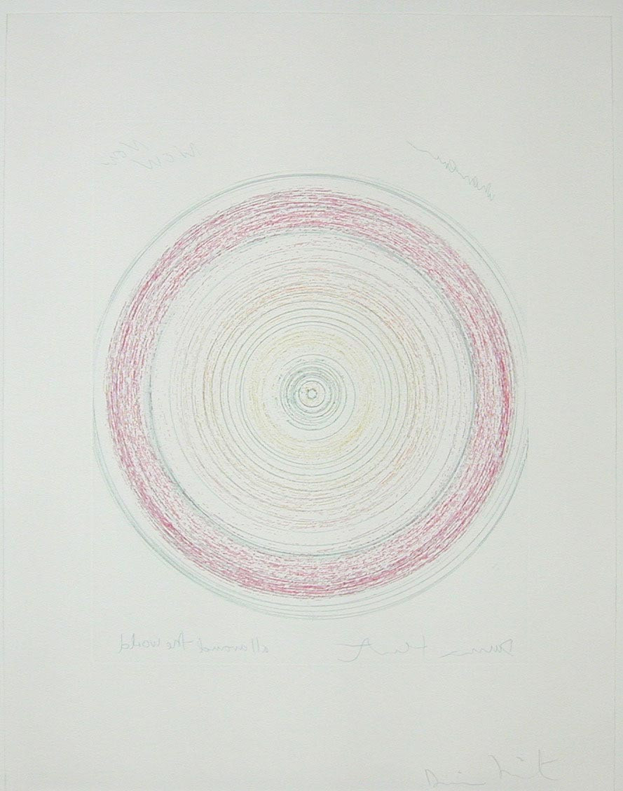 Damien Hirst. All around the world from In a Spin, the Action of the World on Things, Volume 1. 2002