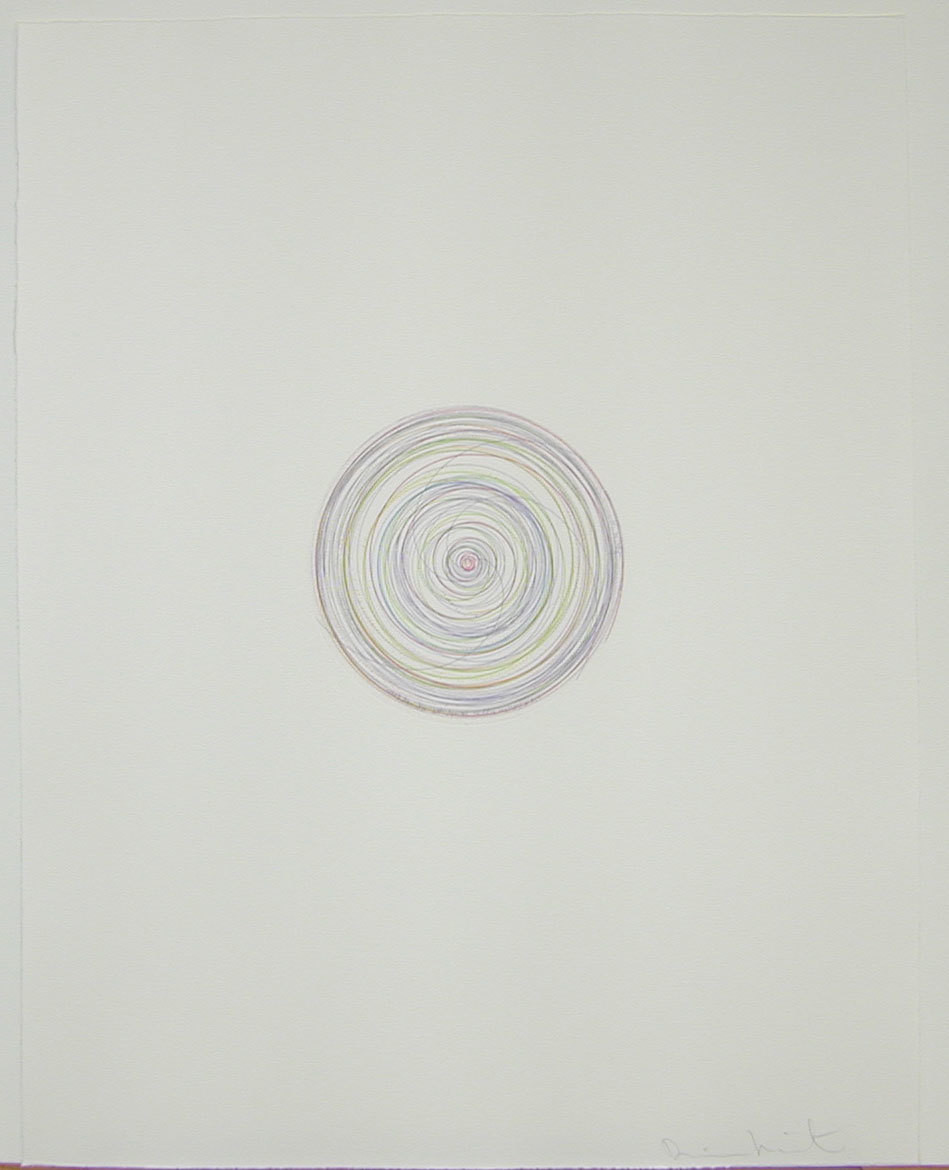Damien Hirst. Tie a yellow ribbon round the old oak tree from In a Spin, the Action of the World on Things, Volume 1. 2002