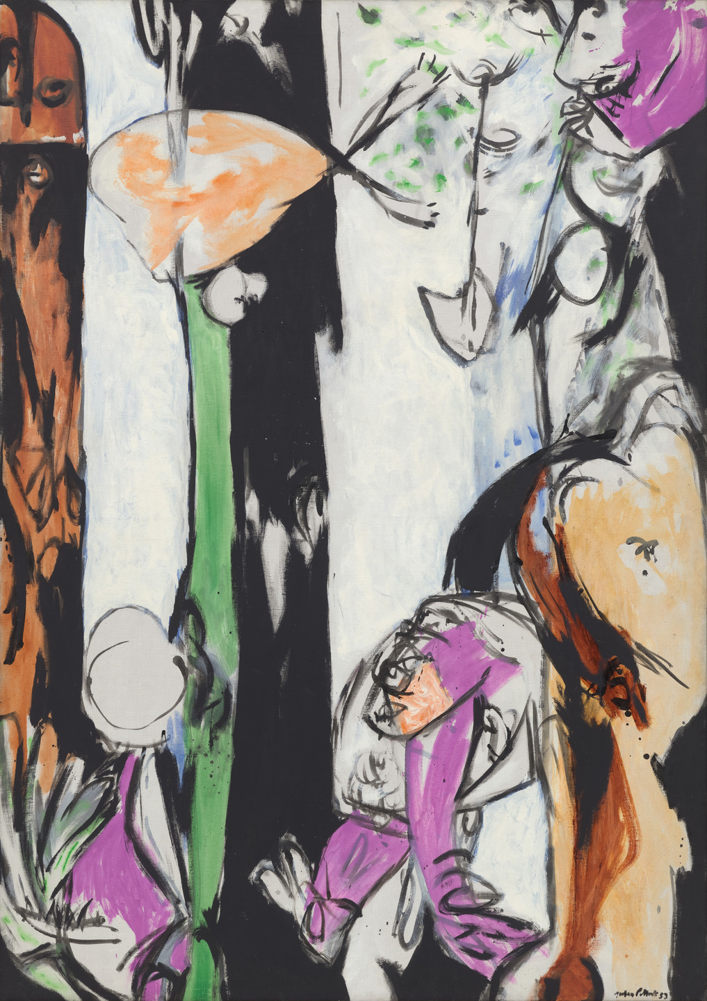 Jackson Pollock. Easter and the Totem. 1953