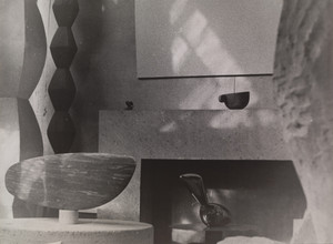 Untitled (View of the Studio with Endless Columns III and IV, The Fish, Leda, and Cup II)