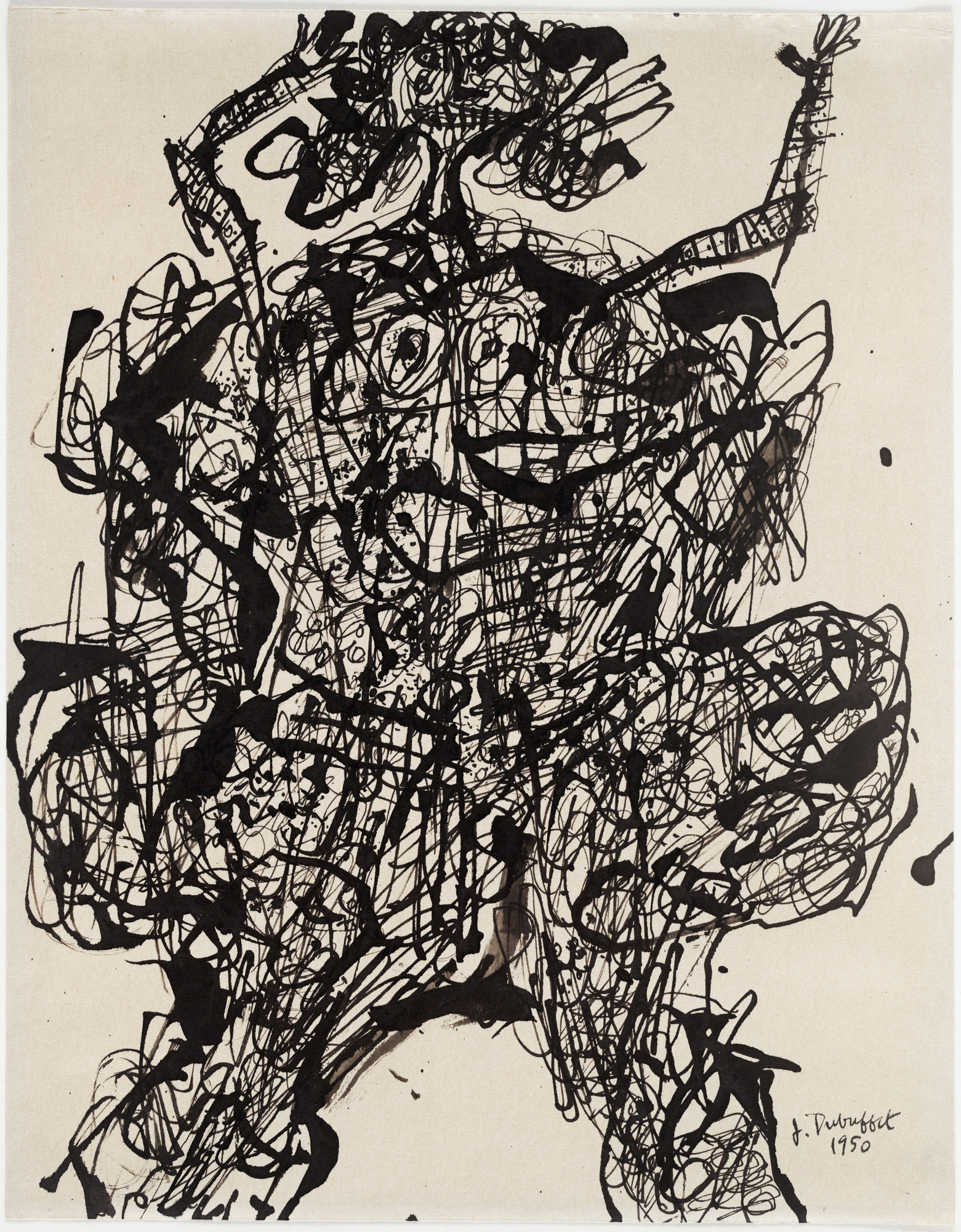 jean dubuffet corps de dame june december 1950 moma