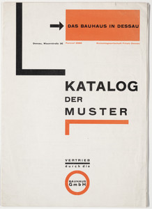 Das Bauhaus in Dessau, Katalog der Muster (The Bauhaus in Dessau, Catalogue of Samples)