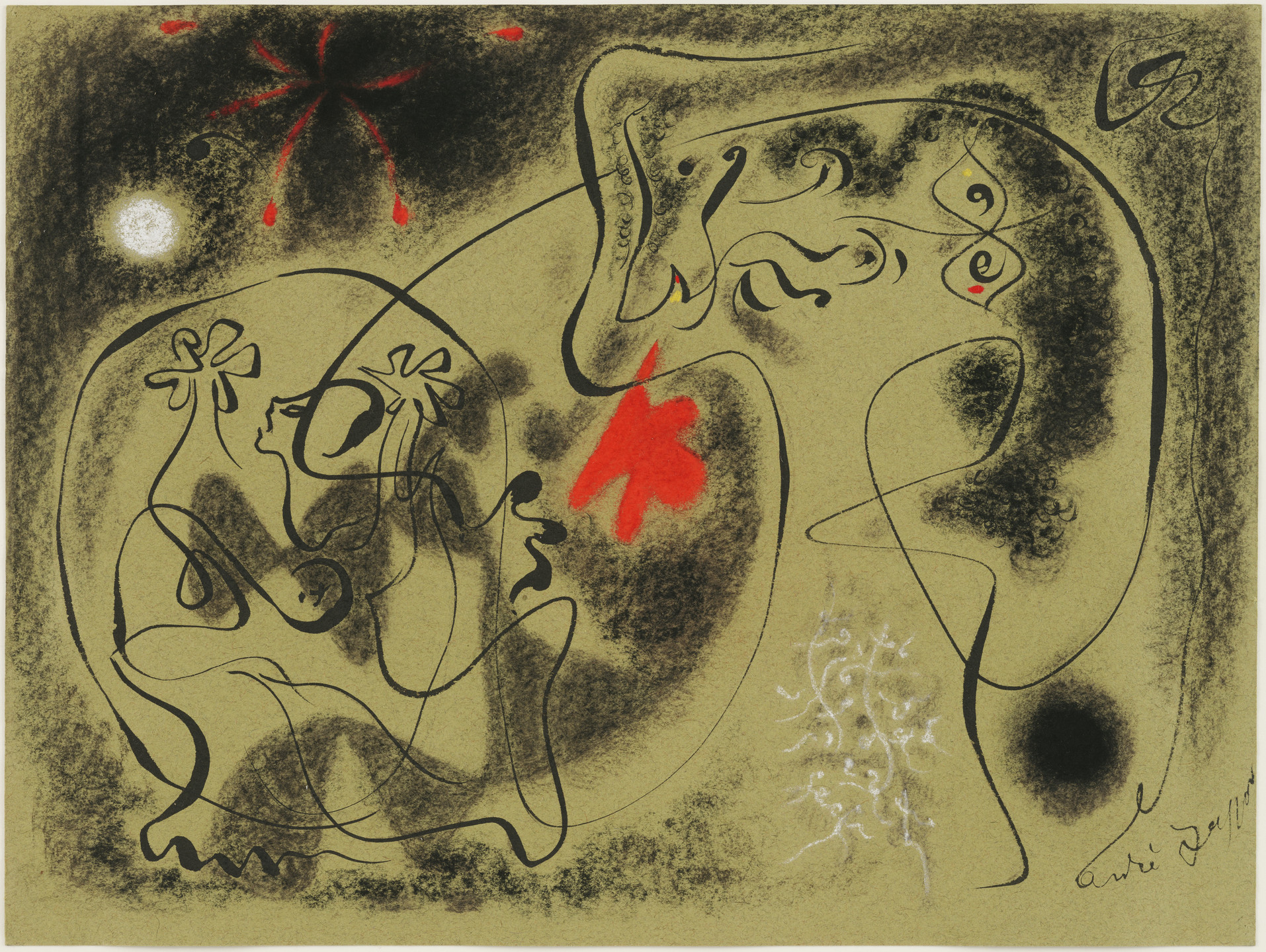 André Masson. Werewolf. (1944)