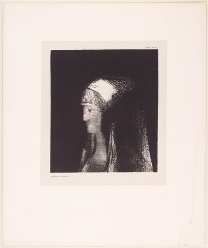 Odilon Redon. Druidess (Druidesse). 1891