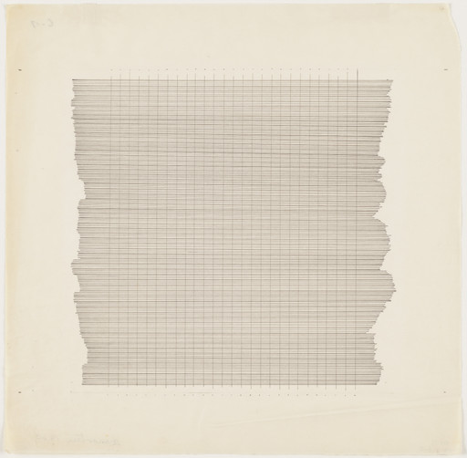 Agnes Martin. Untitled. 1960
