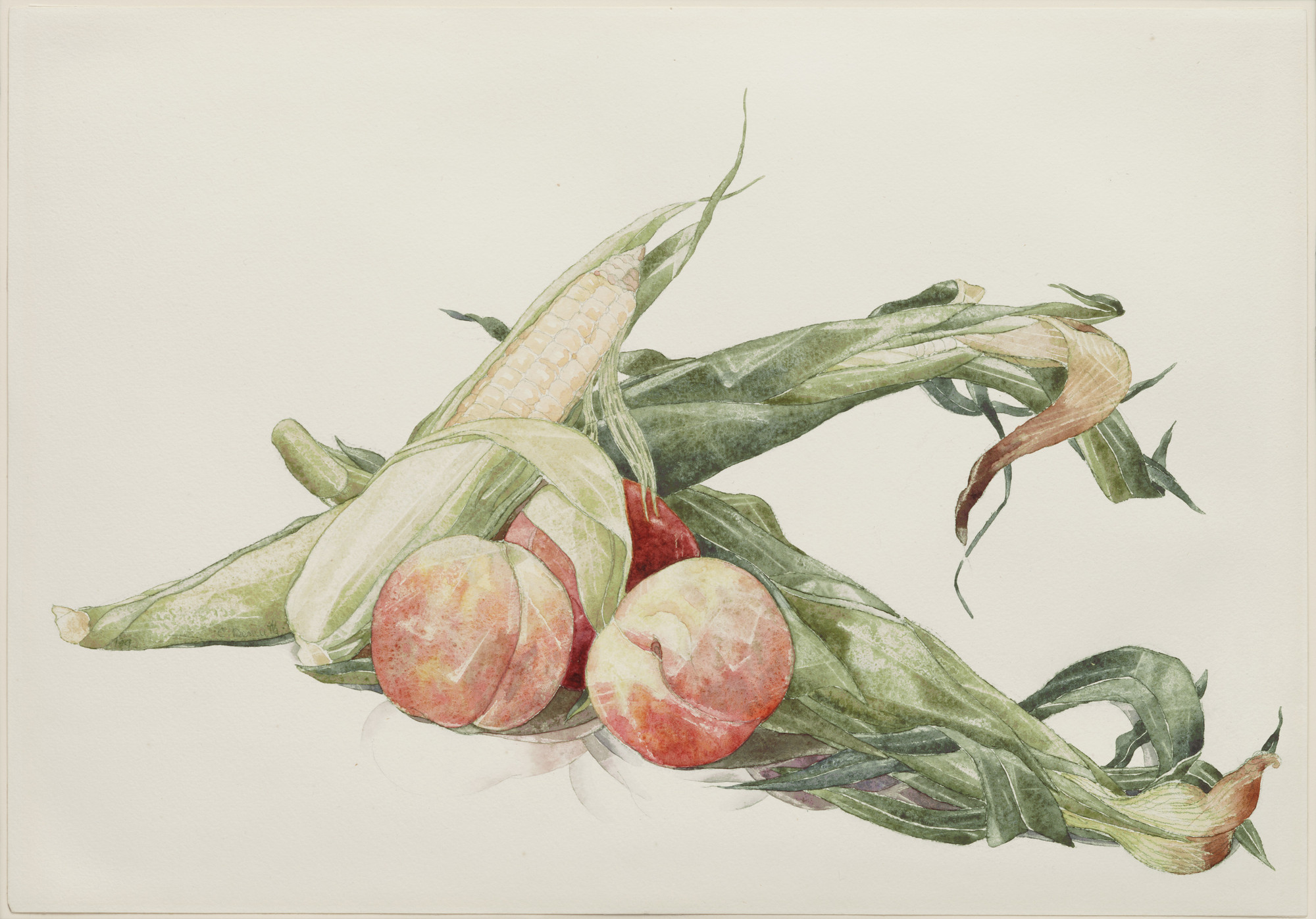 Charles Demuth. Corn and Peaches. 1929