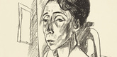Max Beckmann. Portrait of the Dancer Sent M'Ahesa (Bildnis der Tänzerin Sent M'Ahesa). (1921)