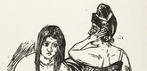 Max Beckmann. At the Toilette (Bei der Toilette). 1923 (published 1924)