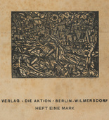 Die Aktion, vol. 9, no. 51/52. December 27, 1919