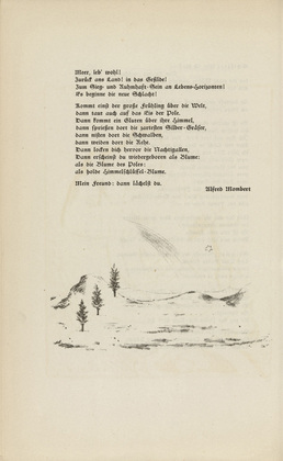 Otto Theodor Wolfgang Stein. Untitled (Evening Star) (plate, [p. 12]) from the periodical  Zeit-Echo. Ein Kriegs-Tagebuch der Künstler, vol. 1, no. 2 (Sept 1914). 1914