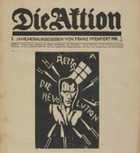 Georg Arndt. Die Aktion, vol. 10, no. 9/10. March 6, 1920
