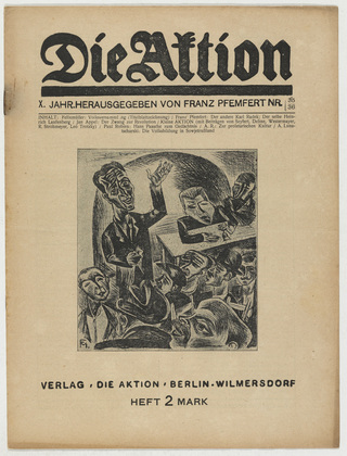 Die Aktion, vol. 10, no. 35/36. September 4, 1920