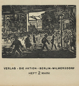 Gustav Heinrich Wolff. Die Aktion, vol. 10, no. 37/38. September 18, 1920