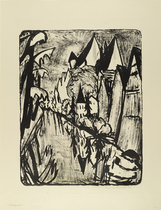 Erich Heckel. Tübingen. 1920